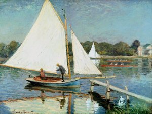 Sailing at Argenteuil, c.1874